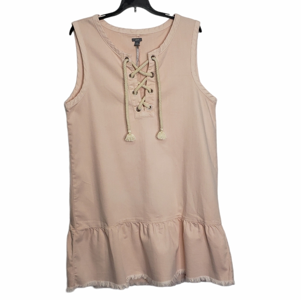 AERIE light pink dress large NWOT